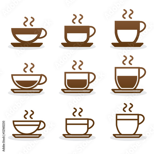 Set coffee cups