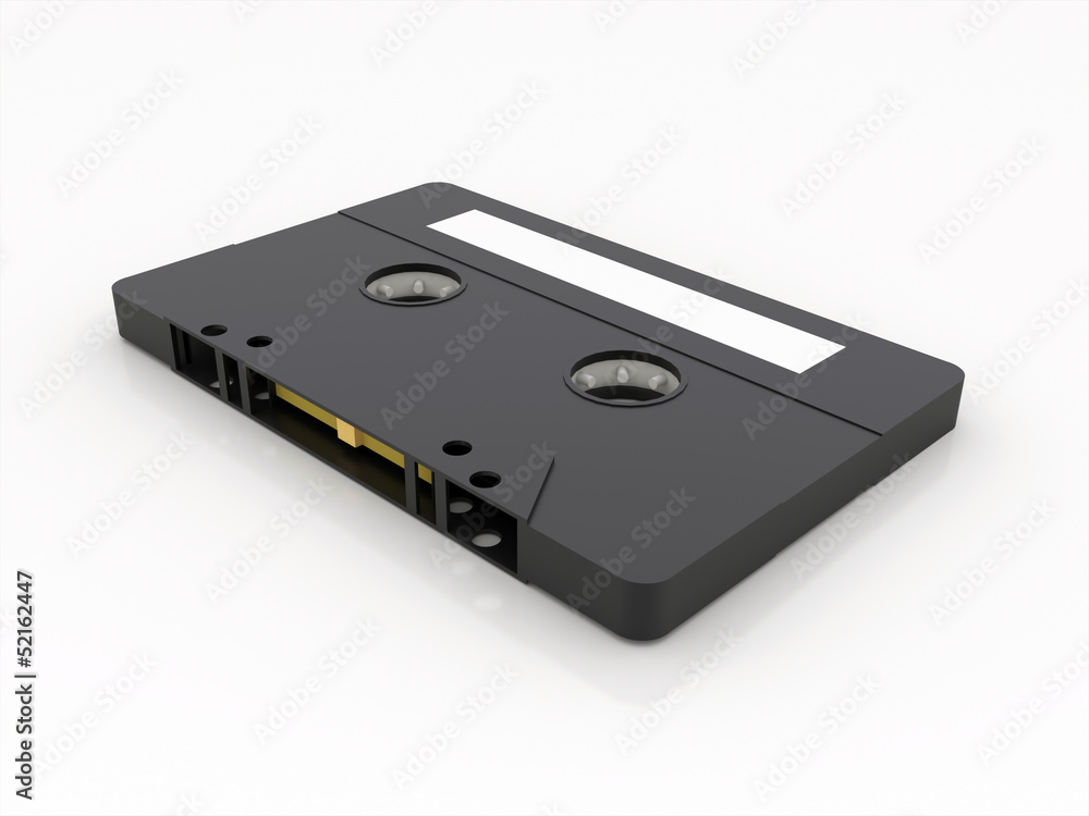Black old cassette Black old cassette