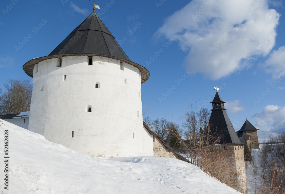 Towers of Pechorsky monastery