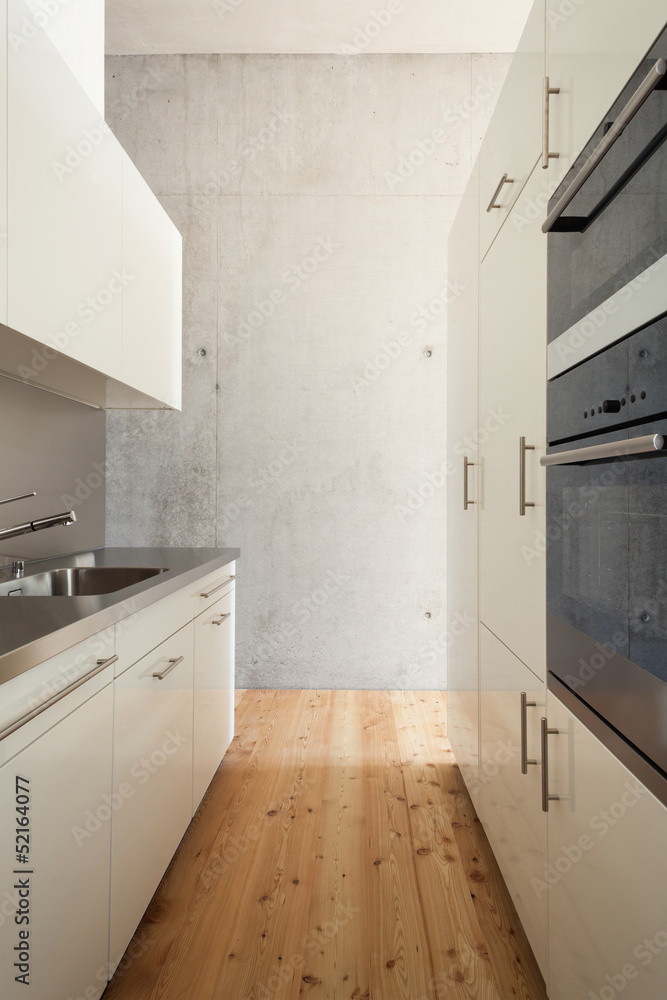 Fototapeta premium architecture modern design, mountain home, kitchen