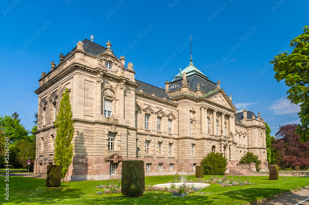Fototapeta premium Court of appeal of Colmar - Alsace, France