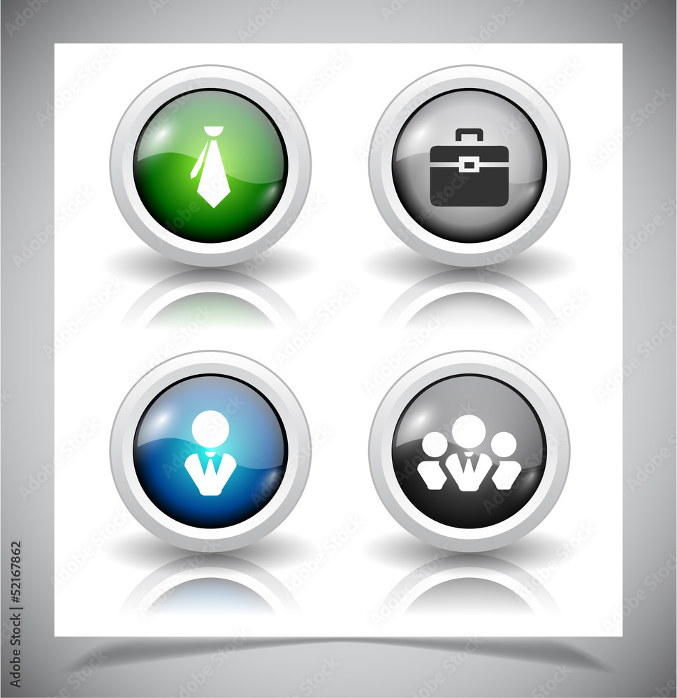 abstract glass buttons. EPS10 file. abstract glass buttons. EPS10 file.
