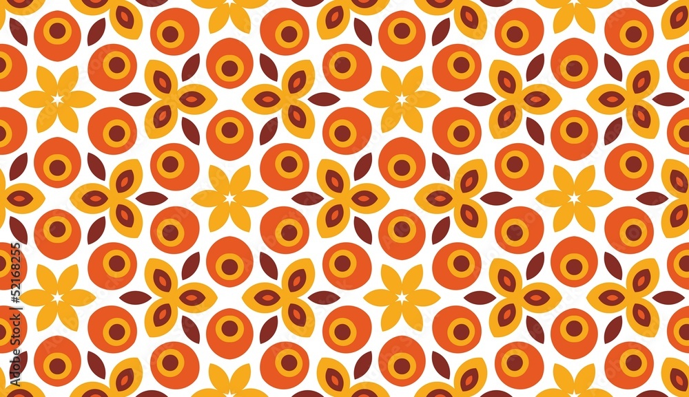 Orange Seamless Pattern Orange Seamless Pattern