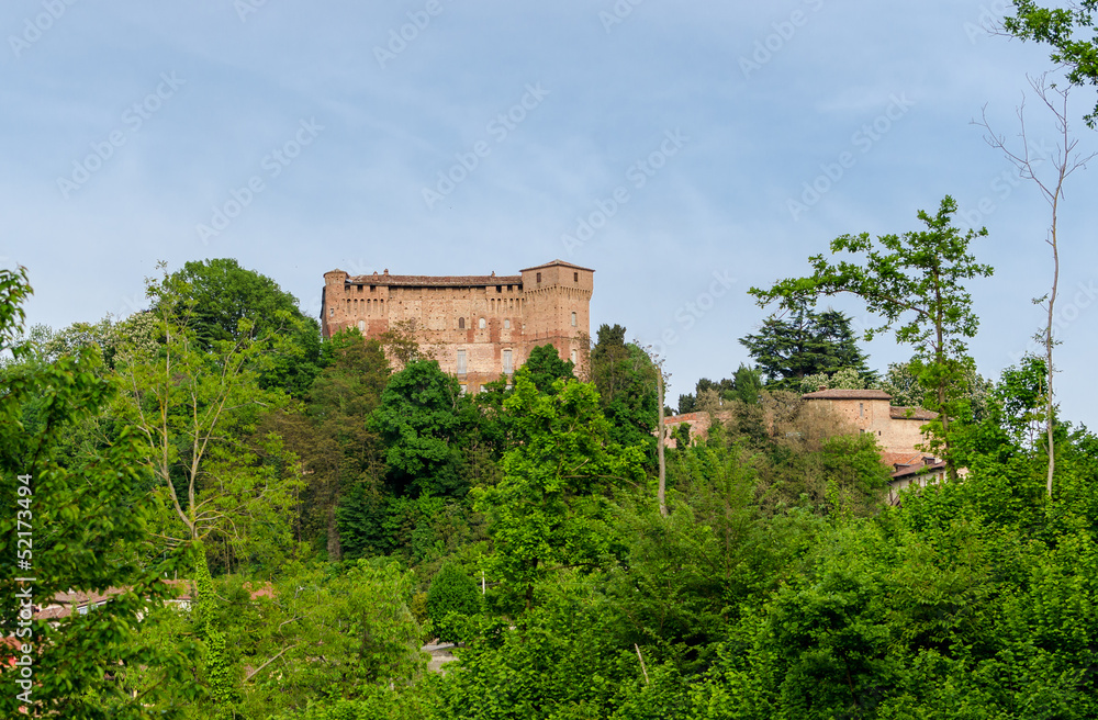 Castle of Monticello d'Alba, Langhe, Piedmont