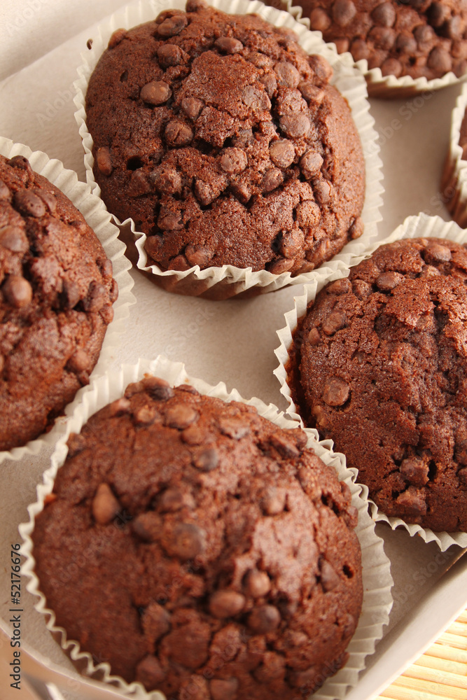 Chocolate muffins Chocolate muffins