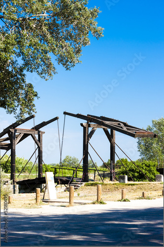 Vincent van Gogh bridge near Arles  Provence  France