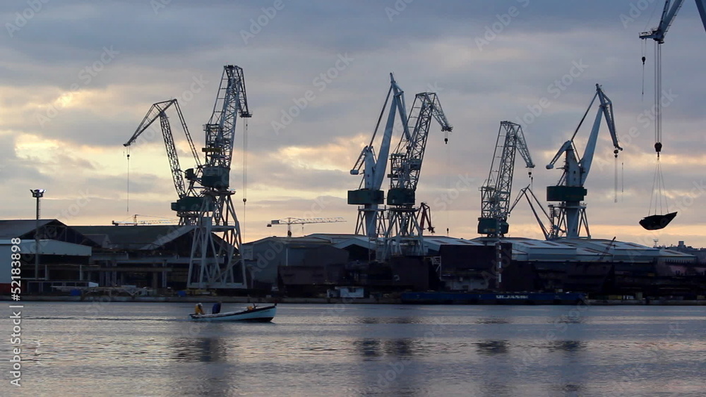 Fishing shipyard Fishing shipyard