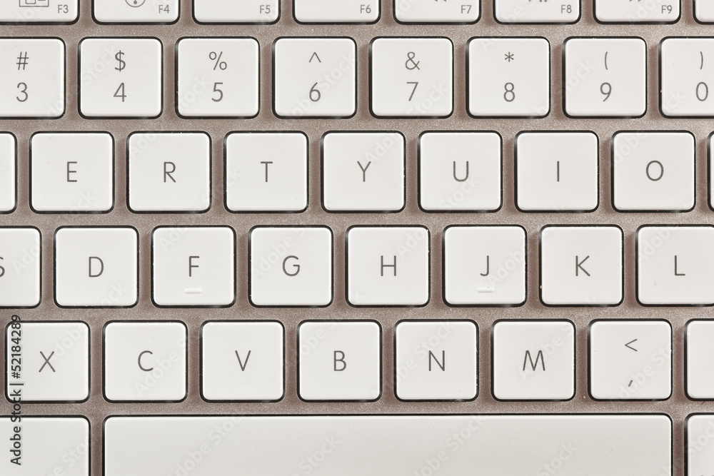 White and Grey Computer Keyboard