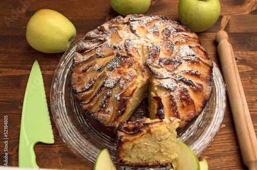 Obraz na płótnie Torta di mele