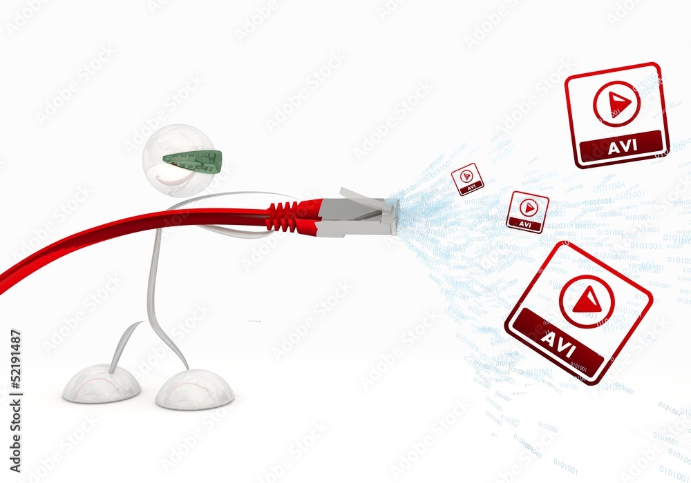 3d render of a exclusive xls icon coming from data cable 3d render of a exclusive xls icon coming from data cable