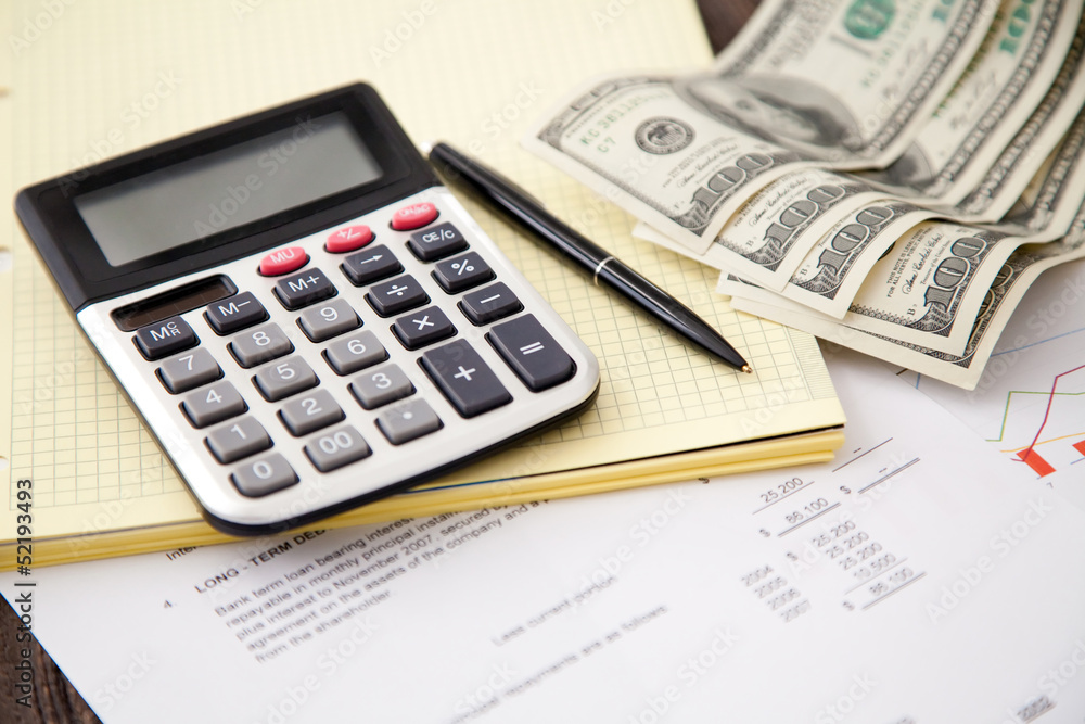 Tax report concept Tax report concept