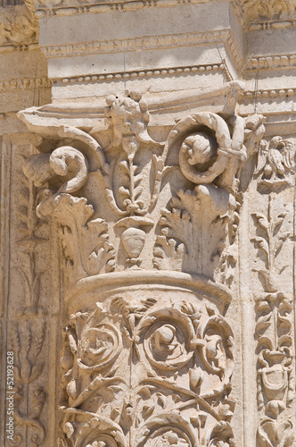 Church of St. Maria degli Angeli. Lecce. Puglia. Italy.