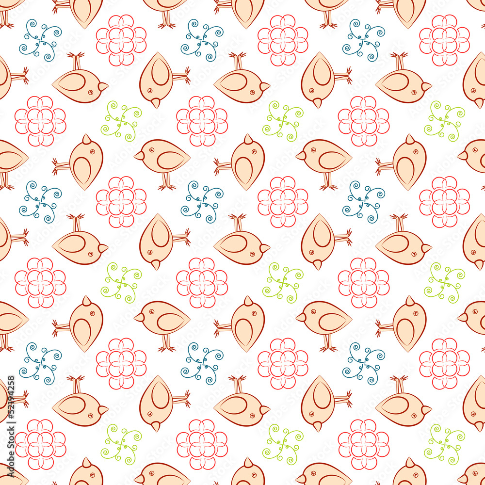 background with birds for printing CMYK background with birds for printing CMYK