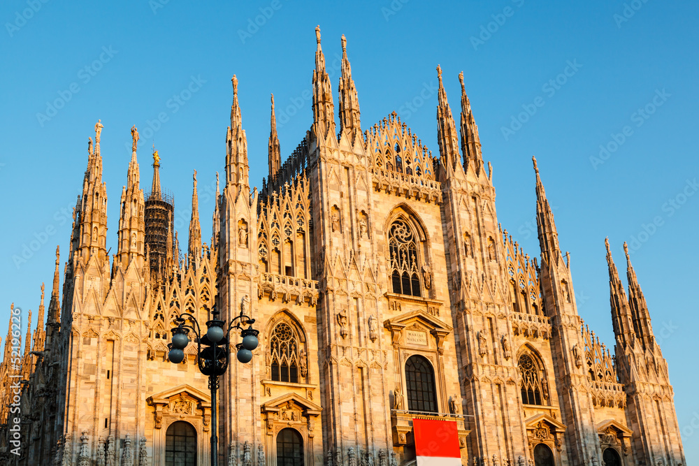 Milan Cathedral (Duomo di Milano) is the Gothic Cathedral Church