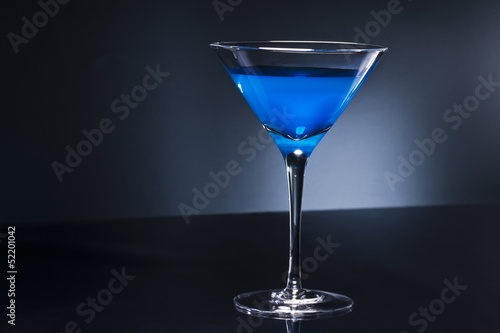 Blue Martini cocktail