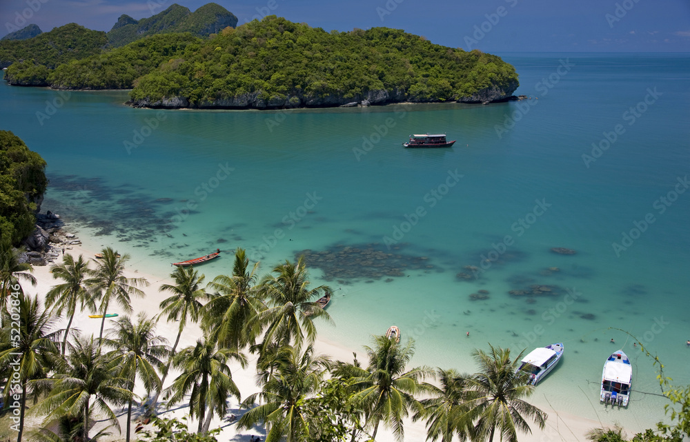 Fototapeta premium Angthong national marine park, Koh Samui, Thailand