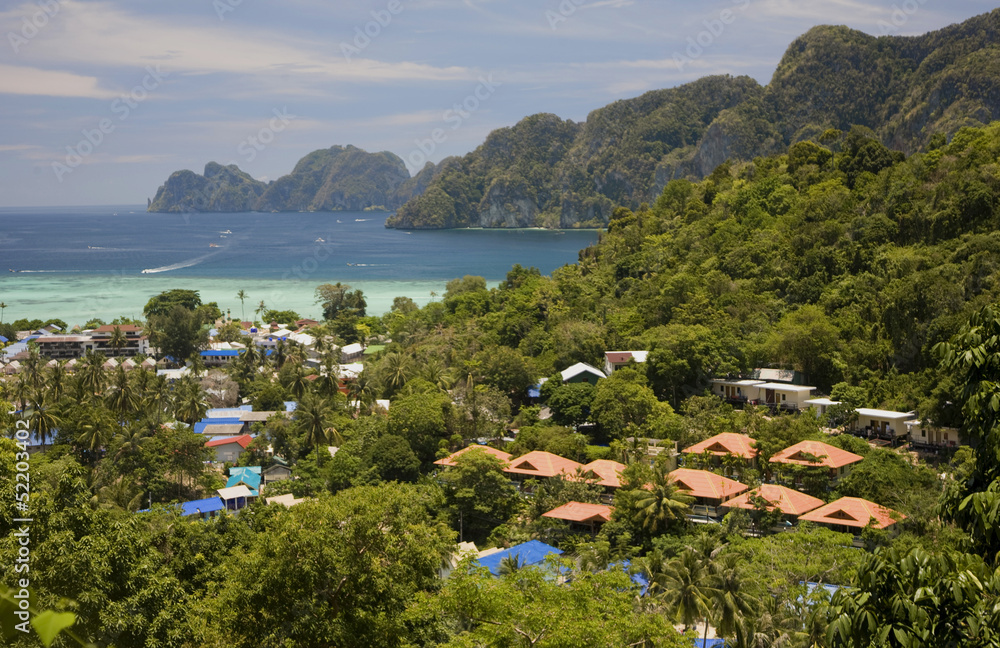 View of Koh Phi Phi island, Thailand