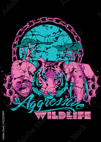 Agressive wildlife