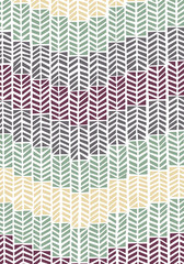 Keuken achterwand Zigzag Seamless Retro Arrows Pattern  © PremiumGraphicDesign