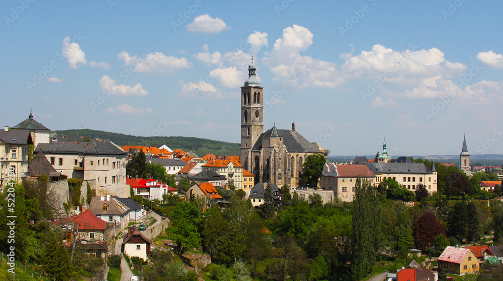 View of the town of Kutna Hora, Czech Republic