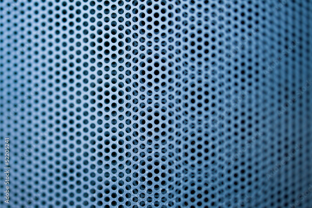 Construction metal grill with abstract pattern Construction metal grill with abstract pattern