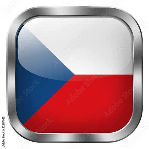 czech republic square metal button Free Download czech republic square metal button - GFXLoad