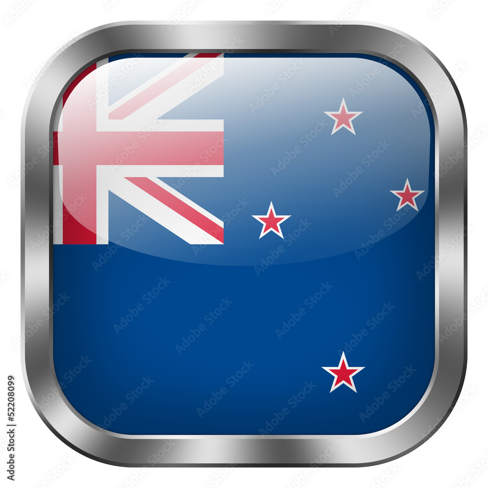 new zealand square metal button new zealand square metal button