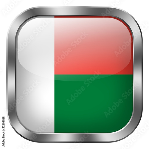 Free Download madagascar square metal button - GFXLoad
