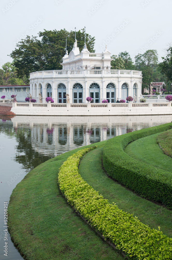 Obraz premium Buildings in the palace.