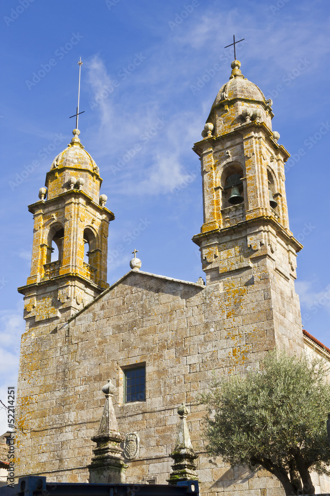 Baroque spiers of San Benito church