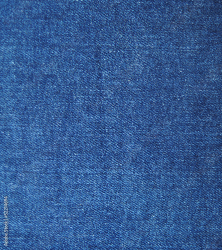 High resolution scan of blue denim fabric.