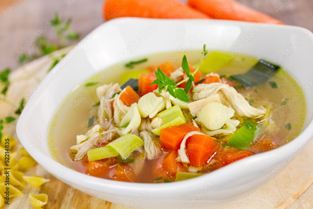 Hühnersuppe Hühnersuppe