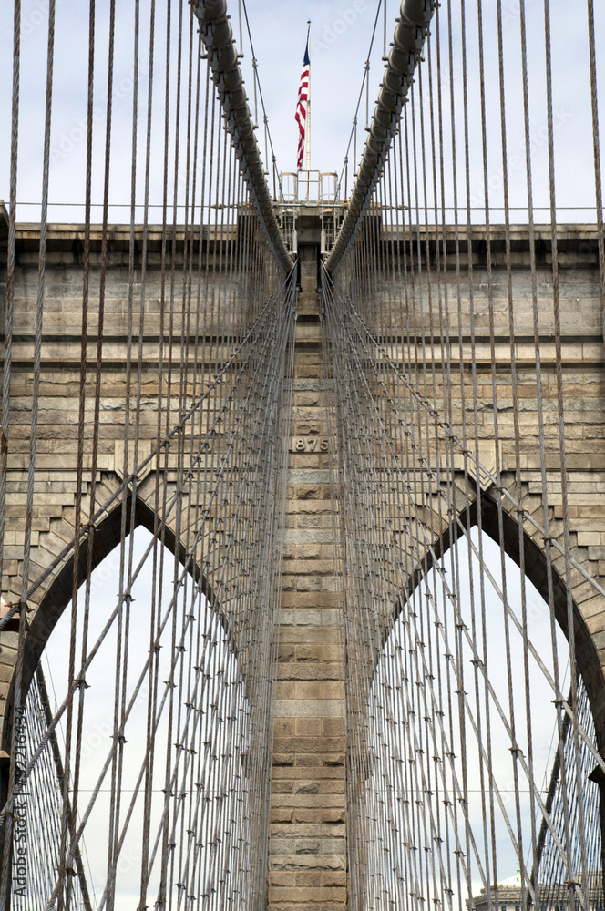 Fototapeta premium Brooklyn Bridge, New York, USA