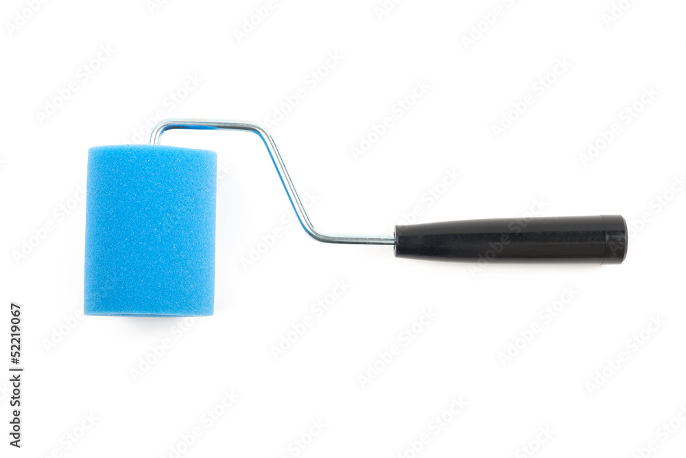 Blue Paint roller Blue Paint roller