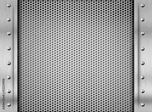 metal texture steel plate background