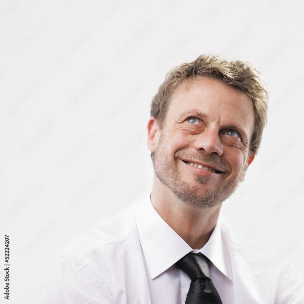Happy mature businessman Happy mature businessman