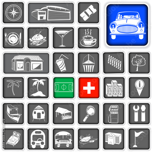 map squared icons - legend