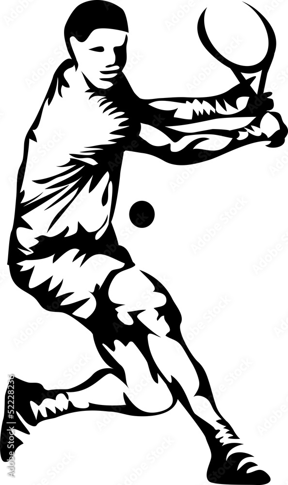 Fototapeta premium tennis player