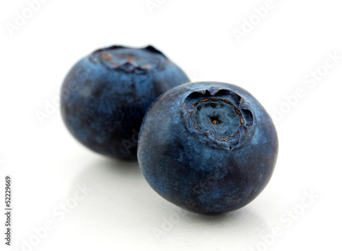 Macro photo of blueberry