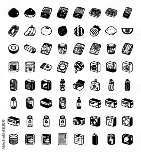 コンビニエンスストアのイラストその4