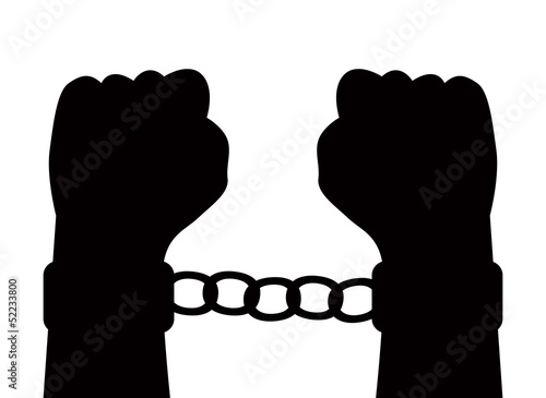hands in handcuffs