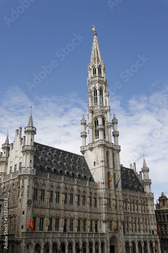 H  tel de ville sur la Grand Place    Bruxelles  Belgique
