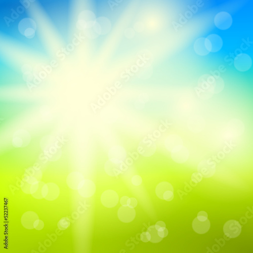 blendende sonnenstrahlen I