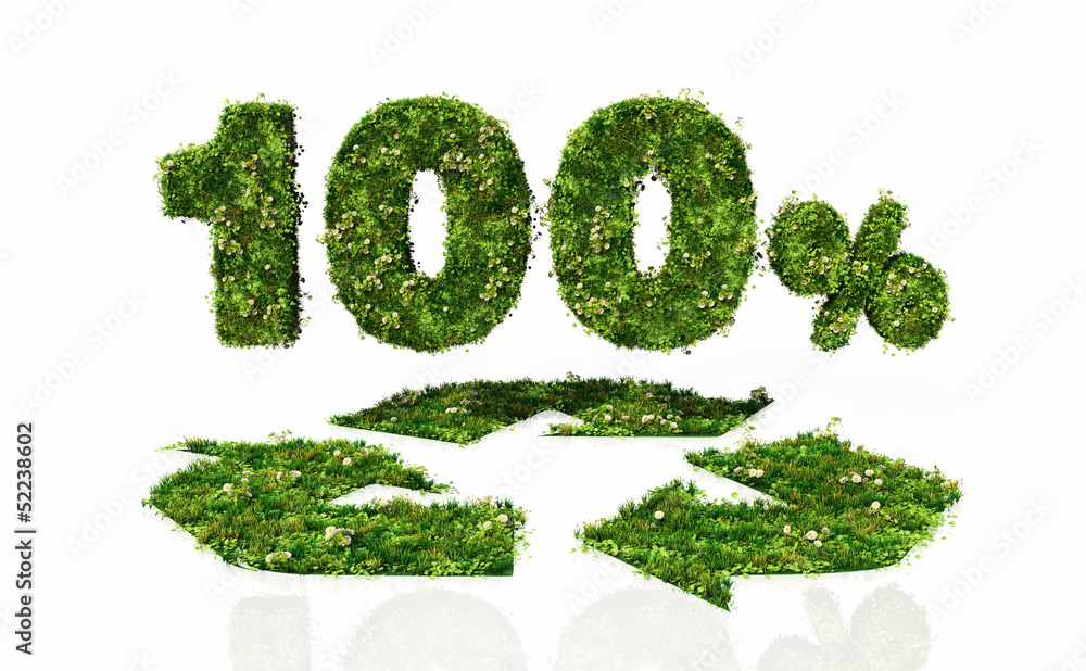 one hundred percent recyclable one hundred percent recyclable