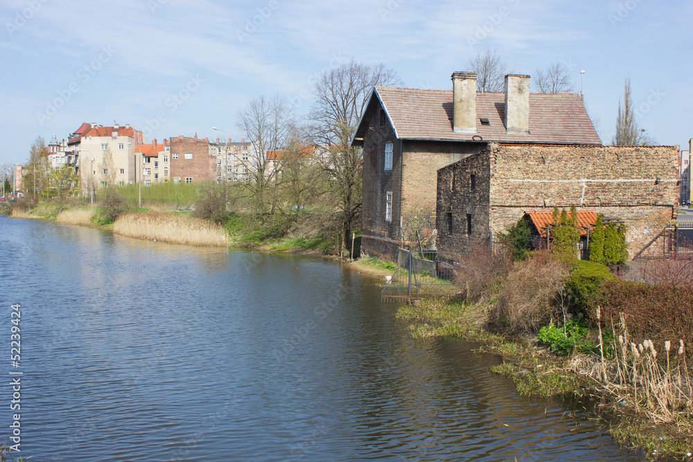 old riverside of Gdansk old riverside of Gdansk
