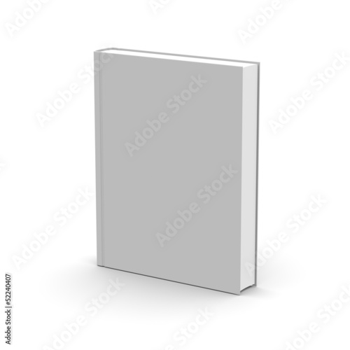 Blank White Book