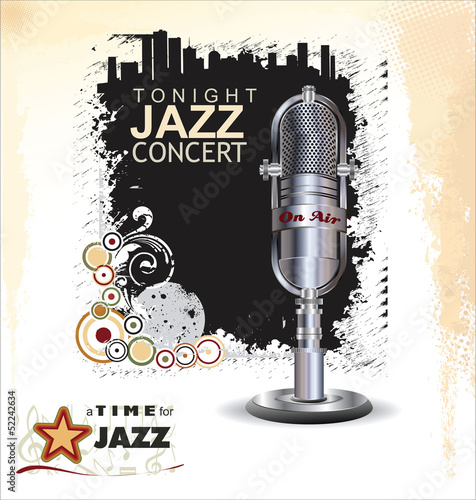 Music background - jazz concert