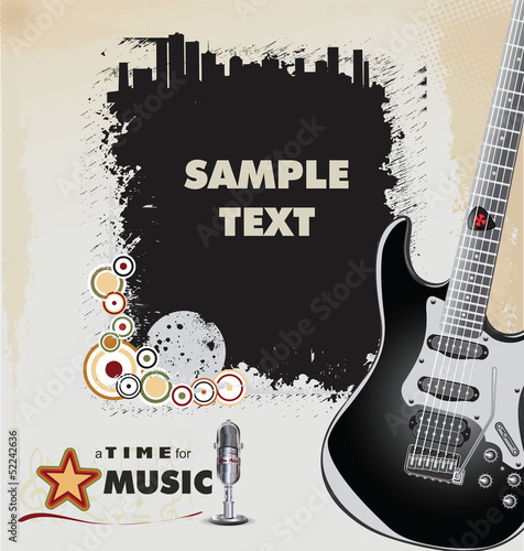 Rock concert background