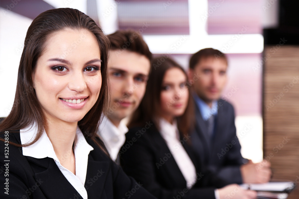 Business people working in conference room Business people working in conference room