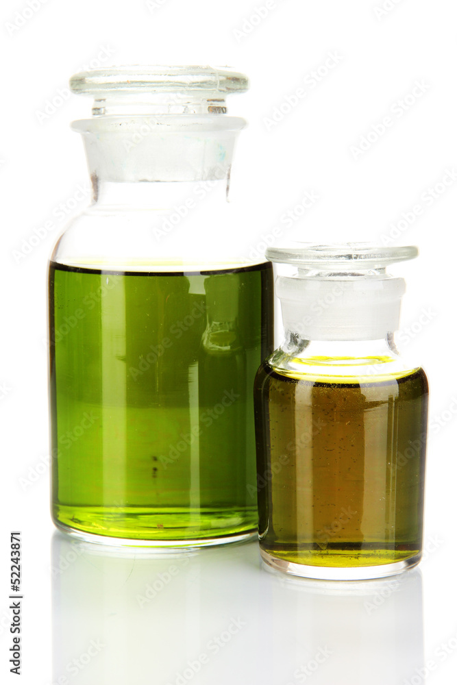 Medicine bottles isolated on white Medicine bottles isolated on white